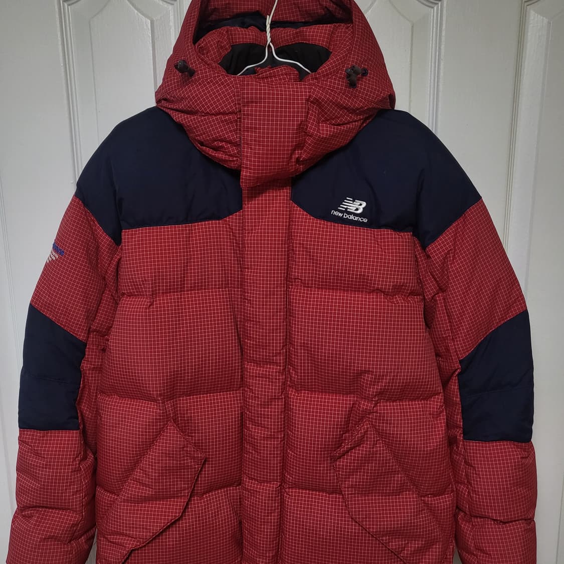 [무료배송] 뉴발란스 오리털패딩잠바 100-105 야상형점퍼 상품이미지1