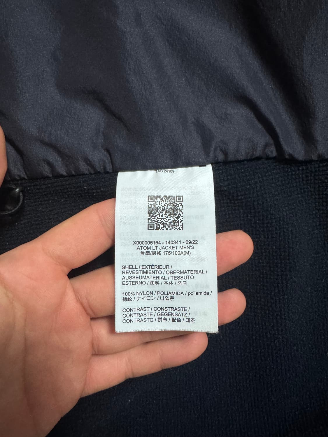 아크테릭스 아톰 LT 자켓 킹피셔 M 상품이미지10