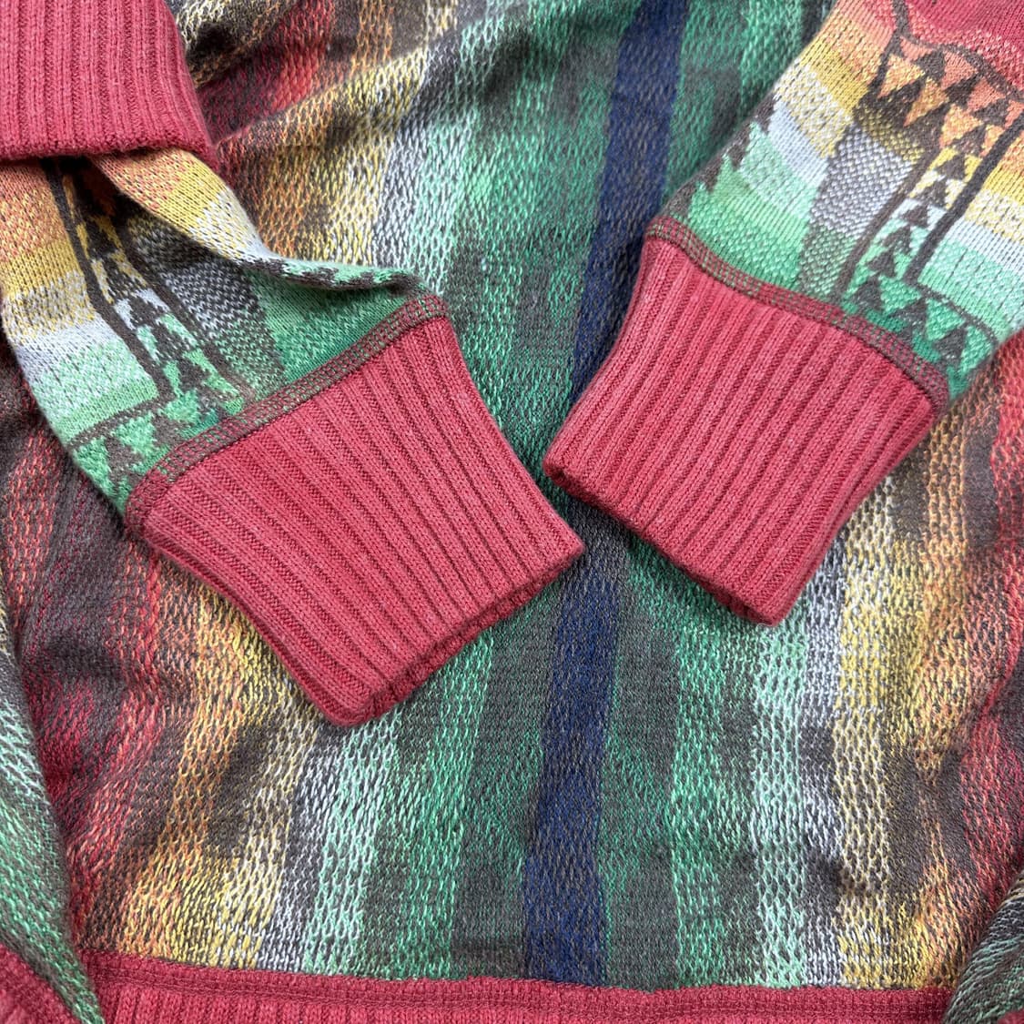 폴로 랄프로렌 클래식 인디언패턴 케이프 니트 가디건 여성L 상품이미지5