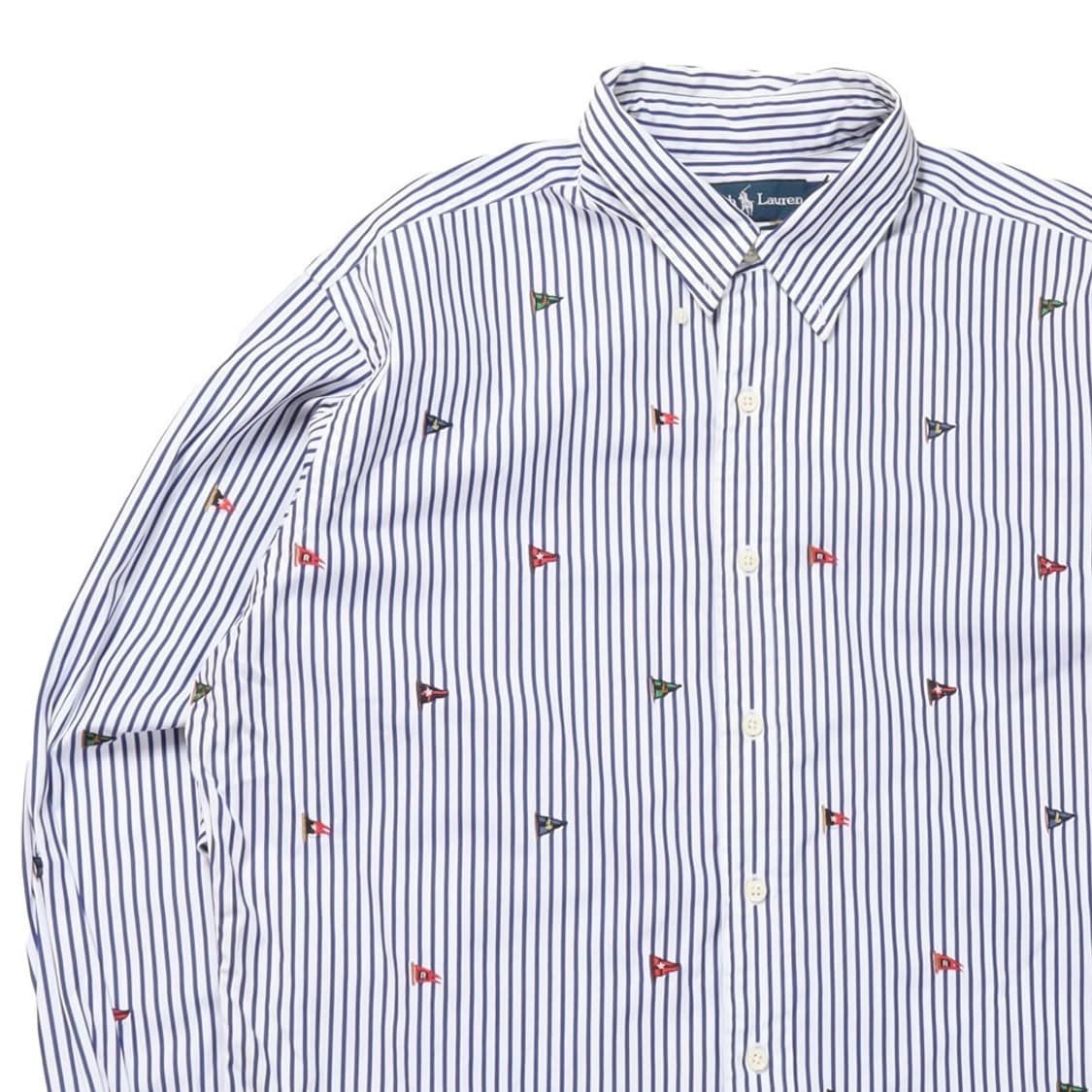 랄프로렌 Ralph Lauren Flag Patch Shirt  상품이미지2