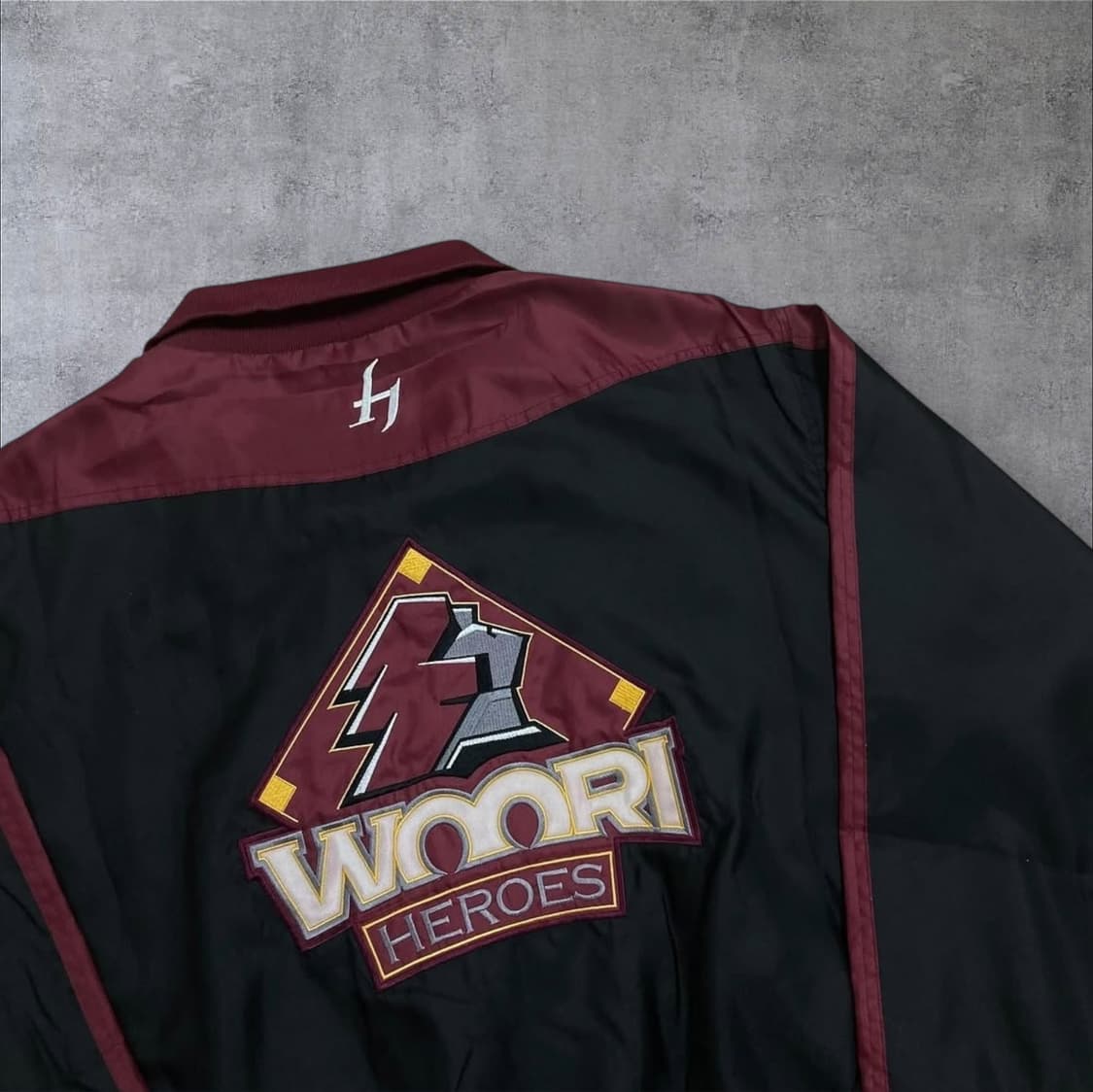 우리 히어로즈 (키움) 00s 올드스쿨 베이스볼 자켓 상품이미지1