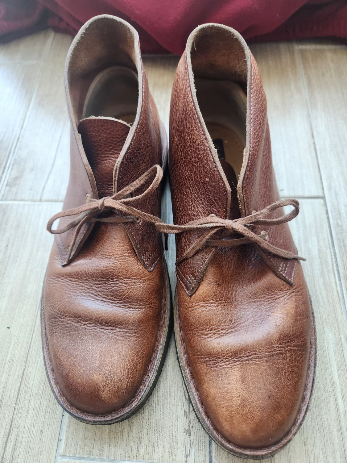 클락스 데져트 부츠 레더 브라운 (260) 상품이미지2