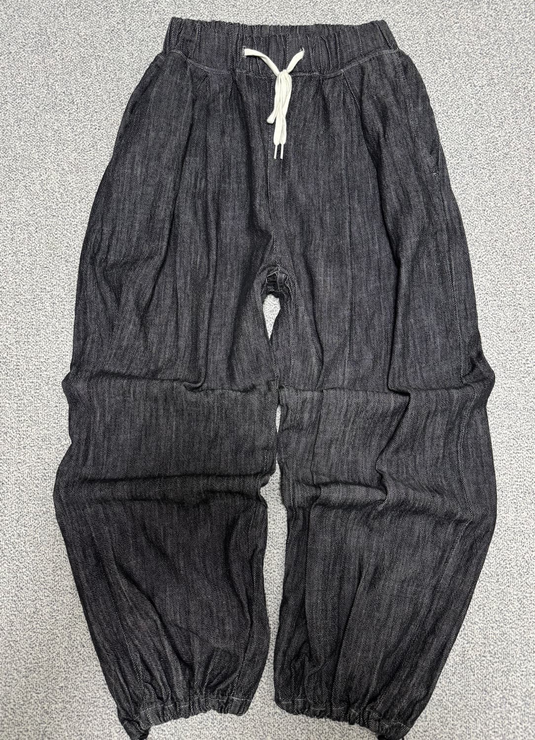 •Vintage 와이드 벌룬 스트링 조거팬츠 상품이미지1