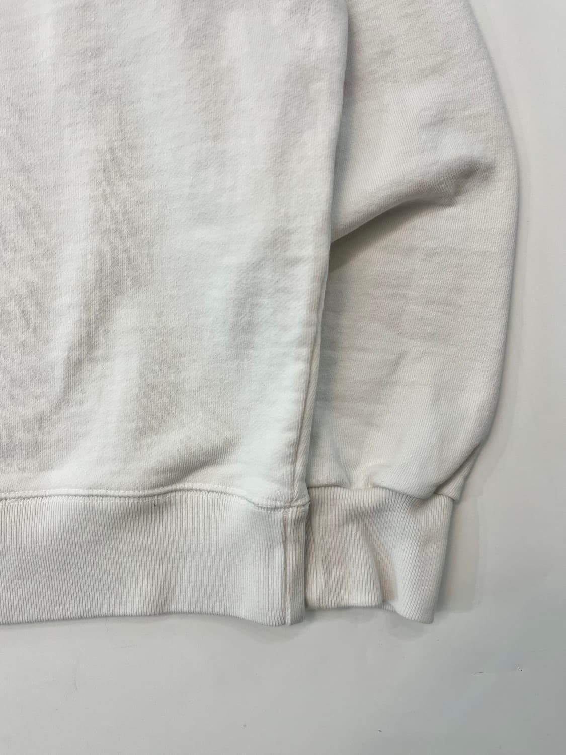 Maison Kitsune 메종키츠네 폭스패치로고 아이보리컬러 맨투맨 상품이미지6