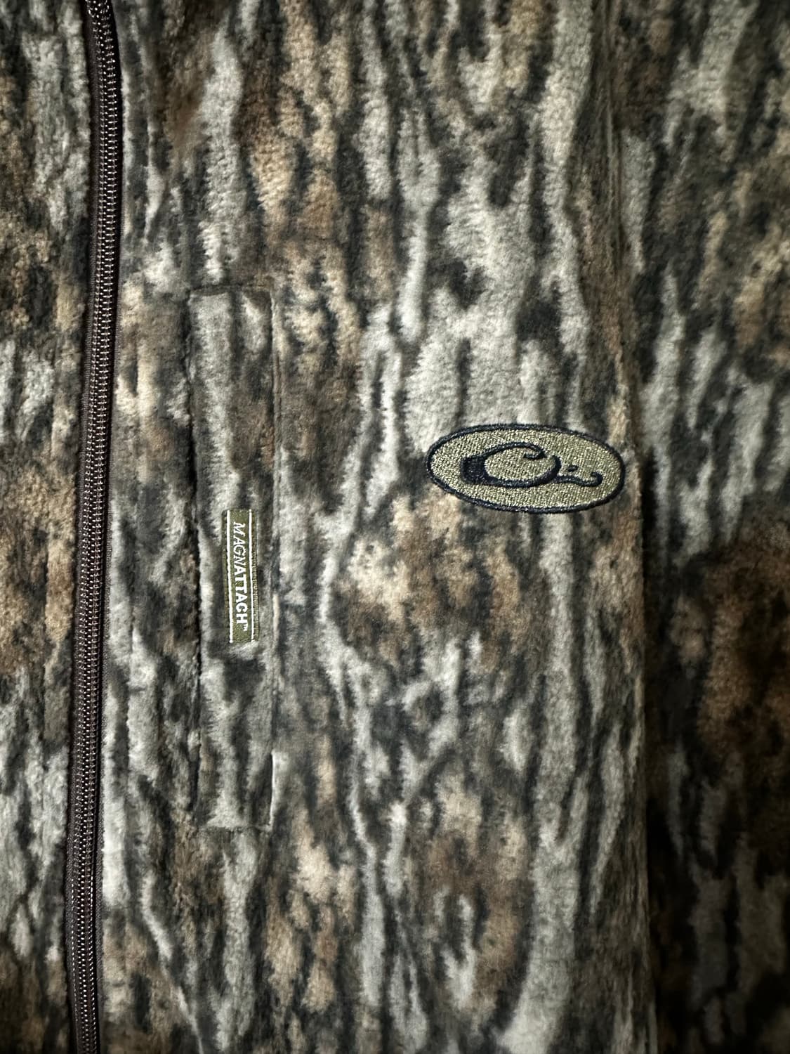 [XL] 드레이크 워터폴 빈지노 카모 후리스 집업 자켓 상품이미지8