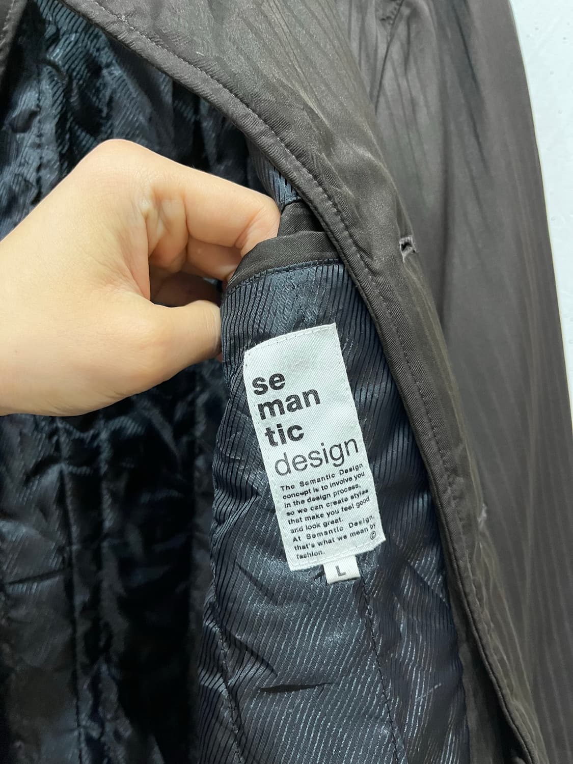 semantic design 퍼 자켓 상품이미지8
