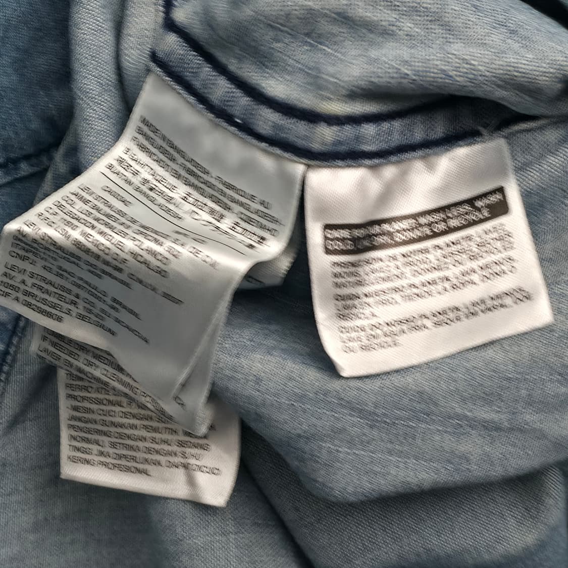 [L] 리바이스 데님 웨스턴 셔츠 상품이미지6