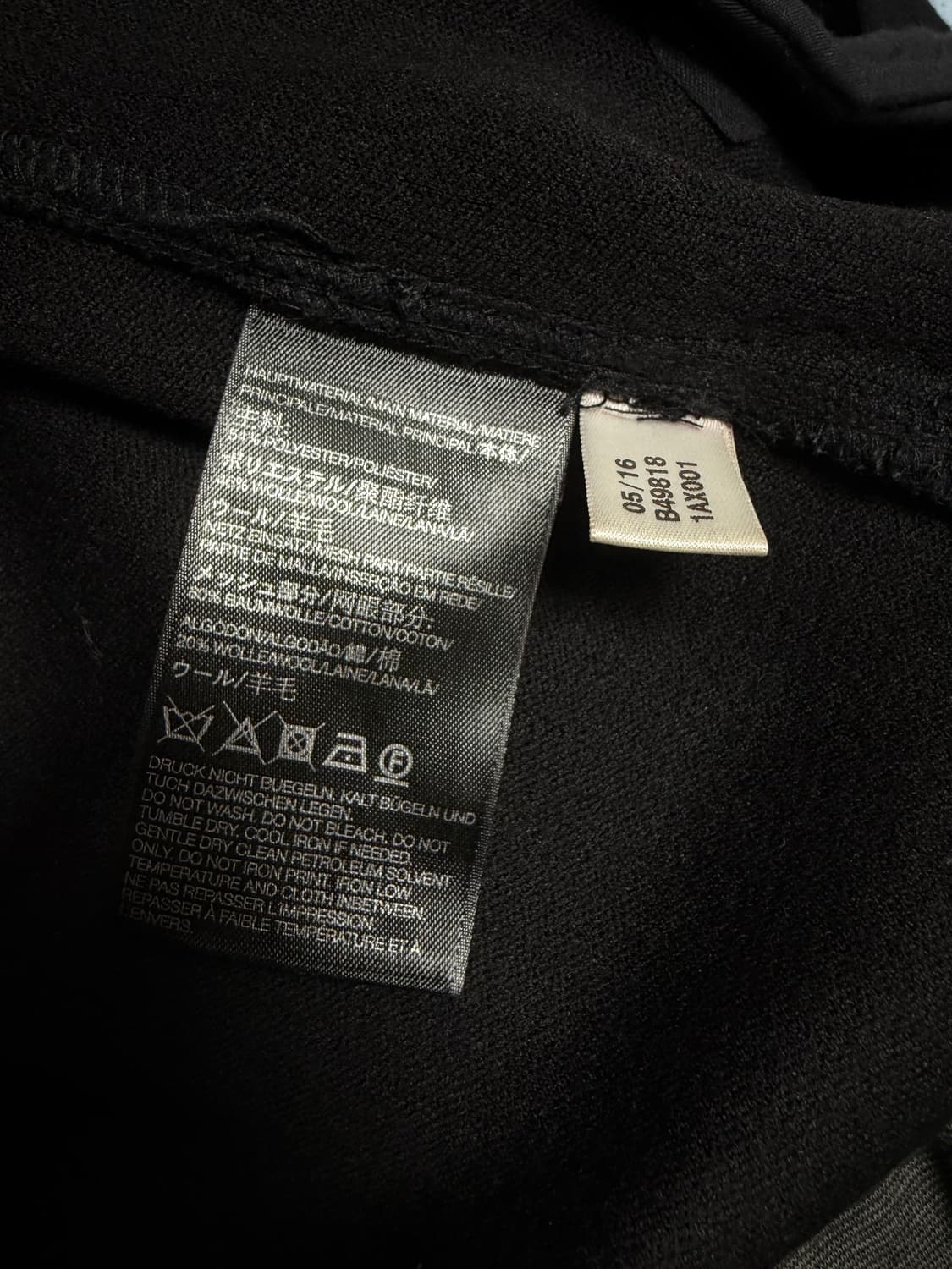 Y-3 비대칭 후드 집업 상품이미지4