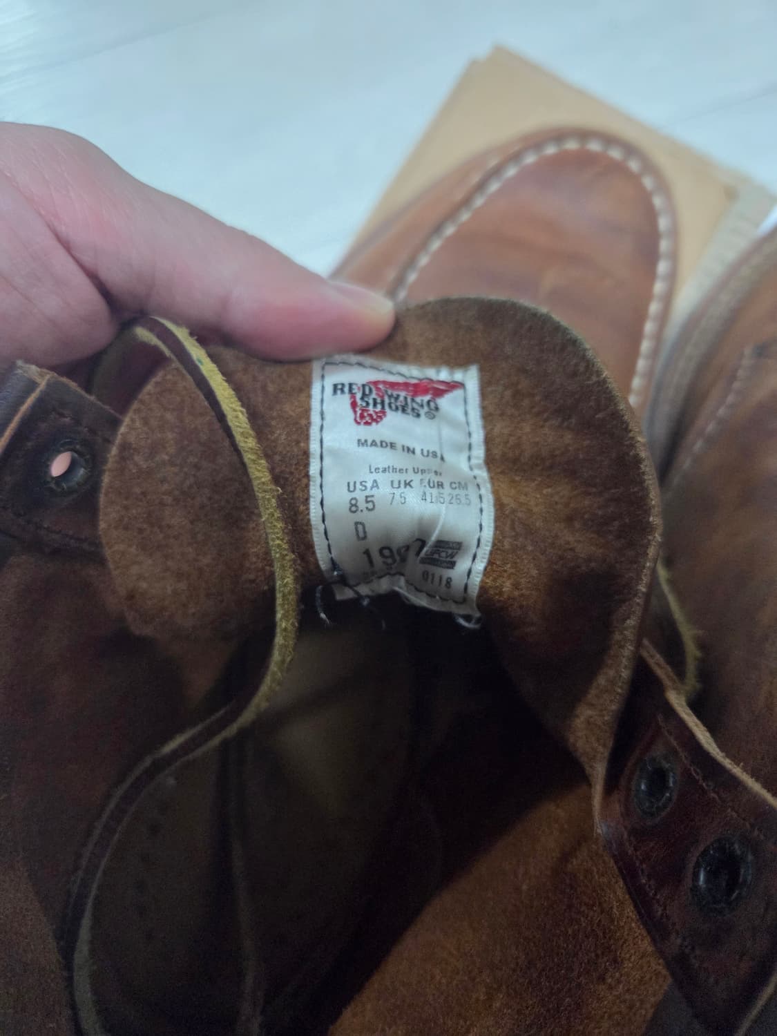 레드윙 목토 1907 D 8.5 사이즈 상품이미지2