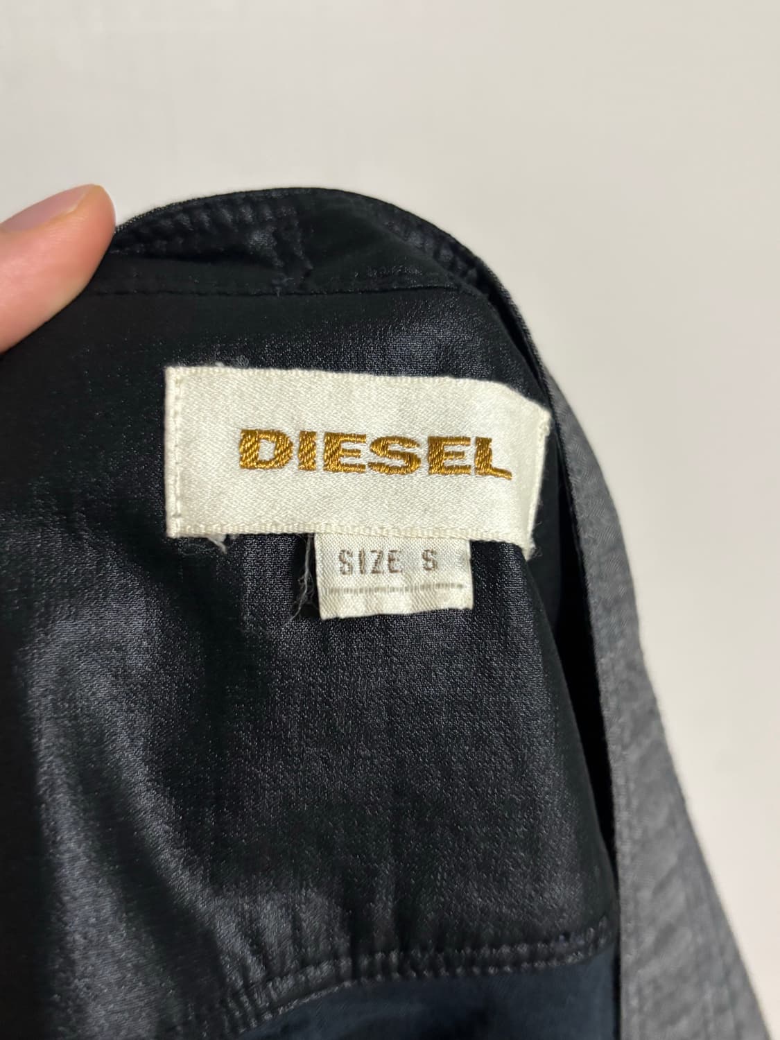 DIESEL 디젤 언발 레이어드 플레어 스커트 상품이미지5
