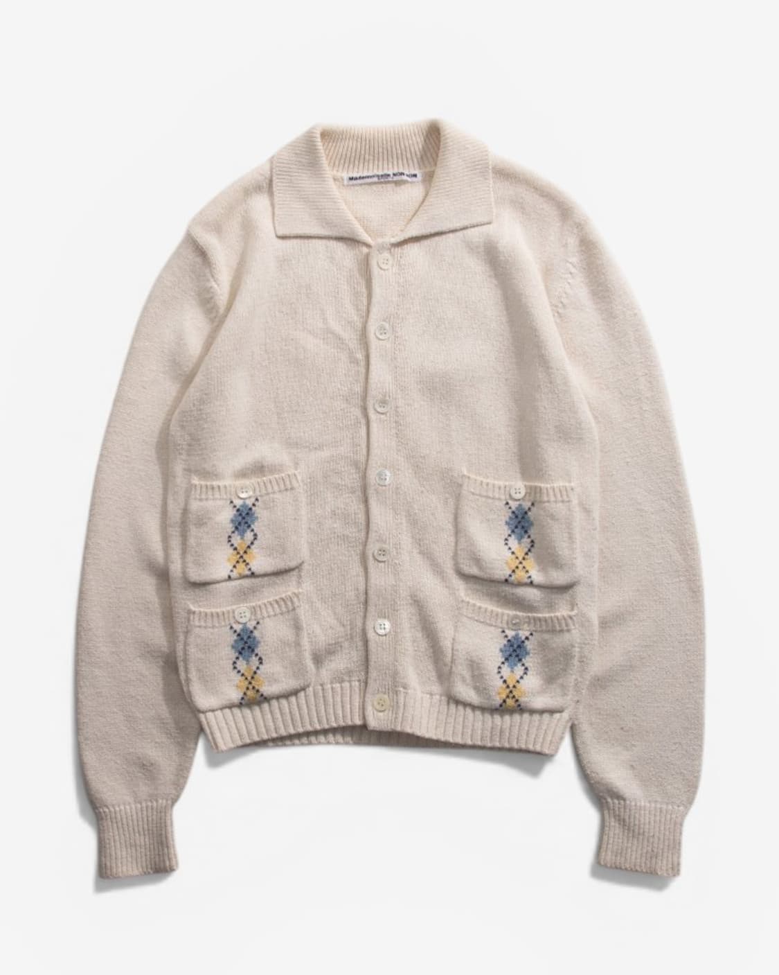 H- 2742 Mademoislle non non 아가일 가디건 상품이미지1