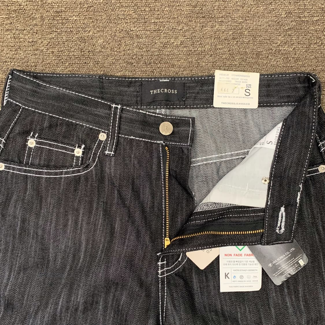 [30/새상품] 더크로스 와이드 코튼팬츠 상품이미지4