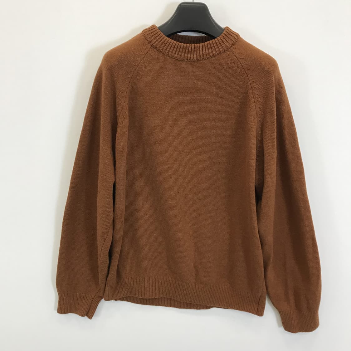 토마스모어 램스울 브라운 니트 [M] 상품이미지1