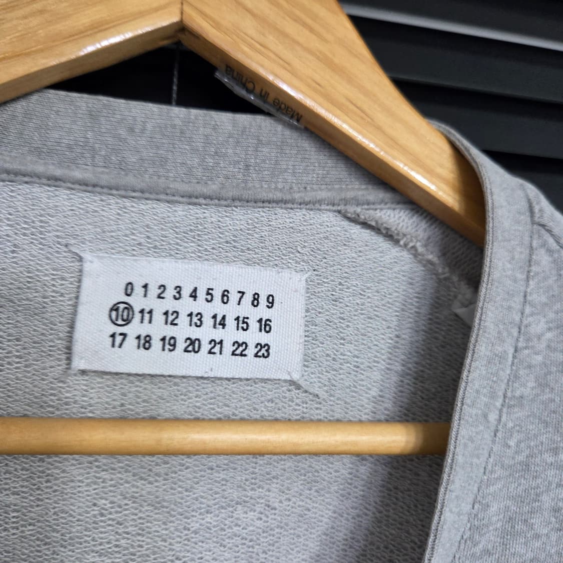 마르지엘라 백스티치 스웻 가디건 46 상품이미지3