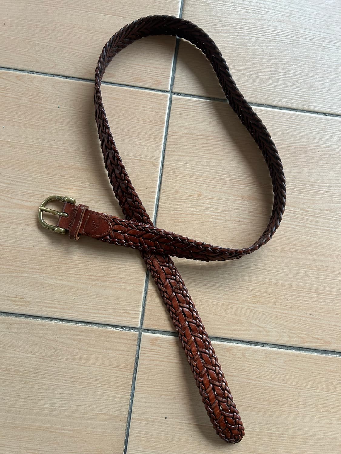 빈티지 CK 위빙벨트 상품이미지2