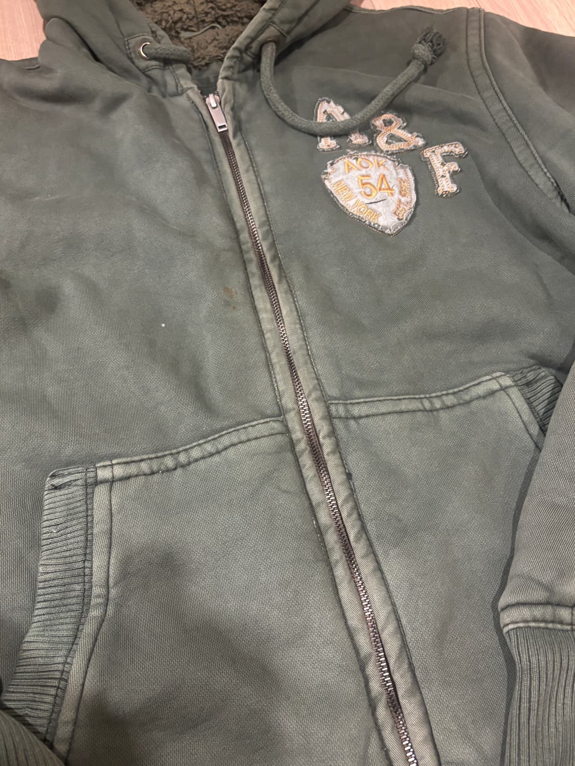 아베크롬비 울프죠 후드 L 상품이미지4