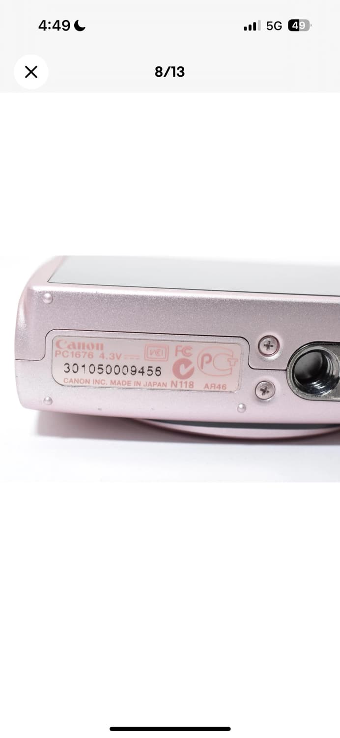 민트급) 캐논 익시 IXY 600F 한정판 핑크 상품이미지2