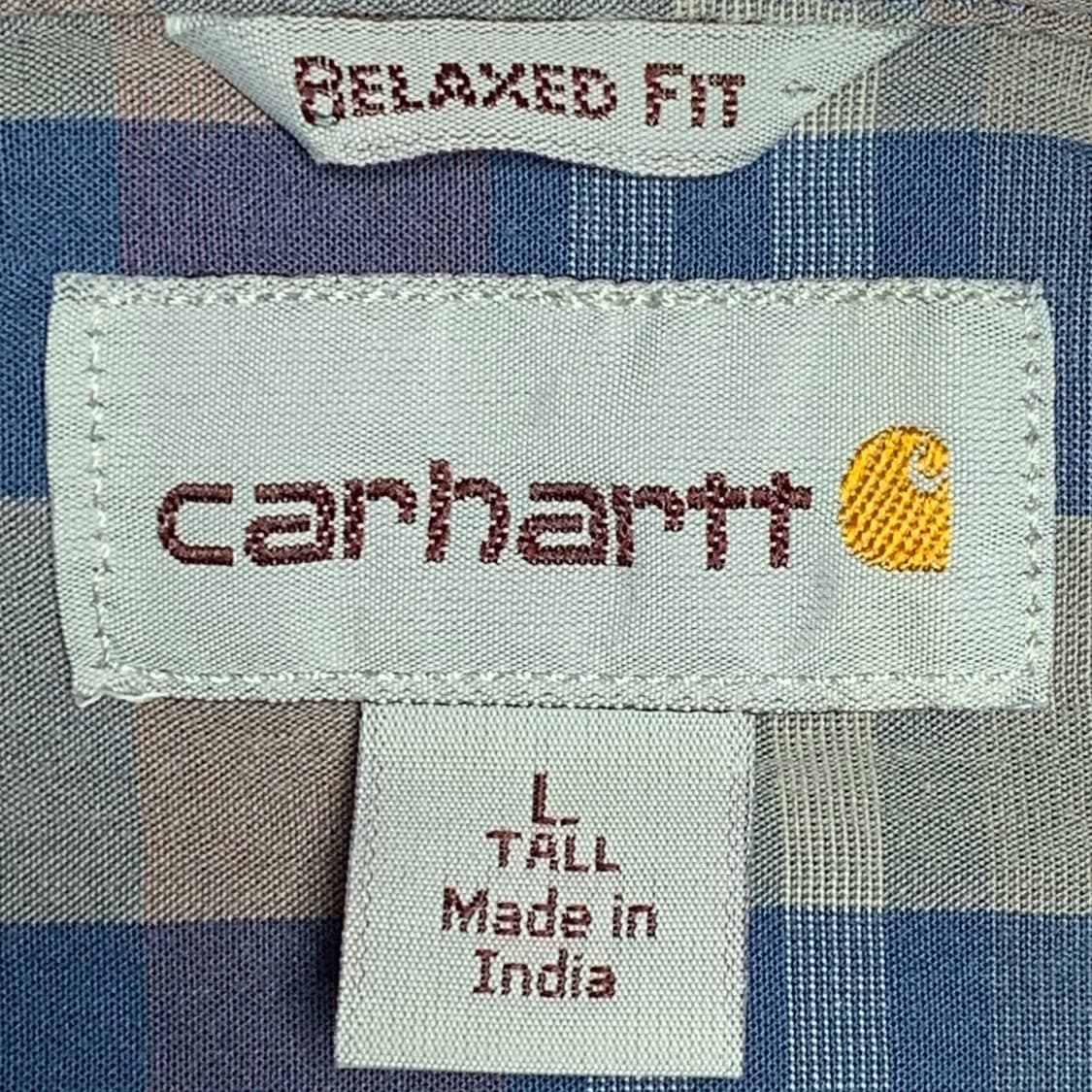 [L] 칼하트 릴렉스드핏 타탄체크 워크셔츠 상품이미지4