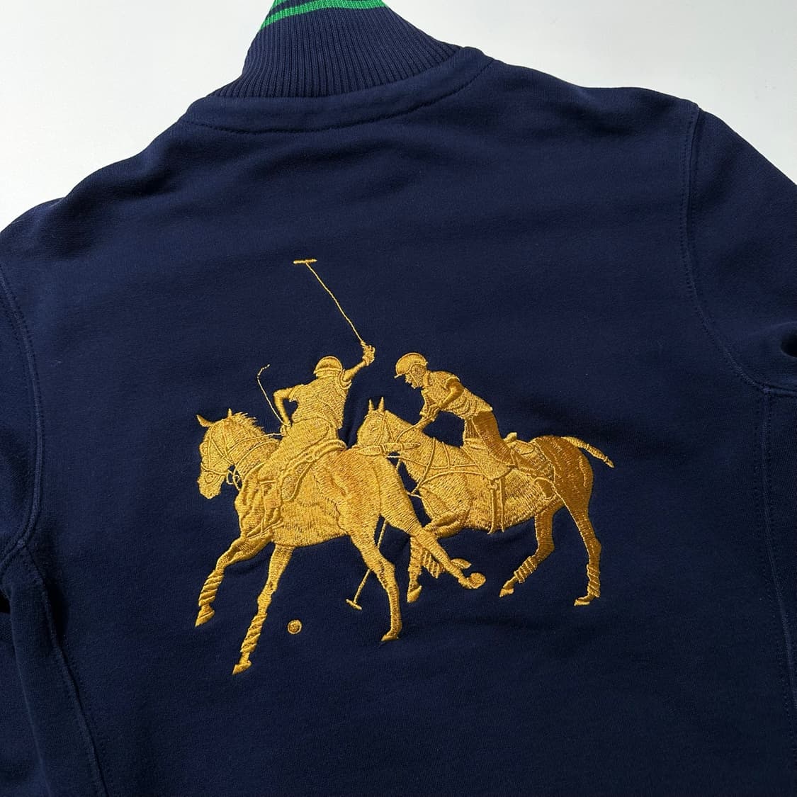 폴로 랄프로렌 기마 크레스트 로고 투웨이 집업 코튼 자켓 상품이미지6