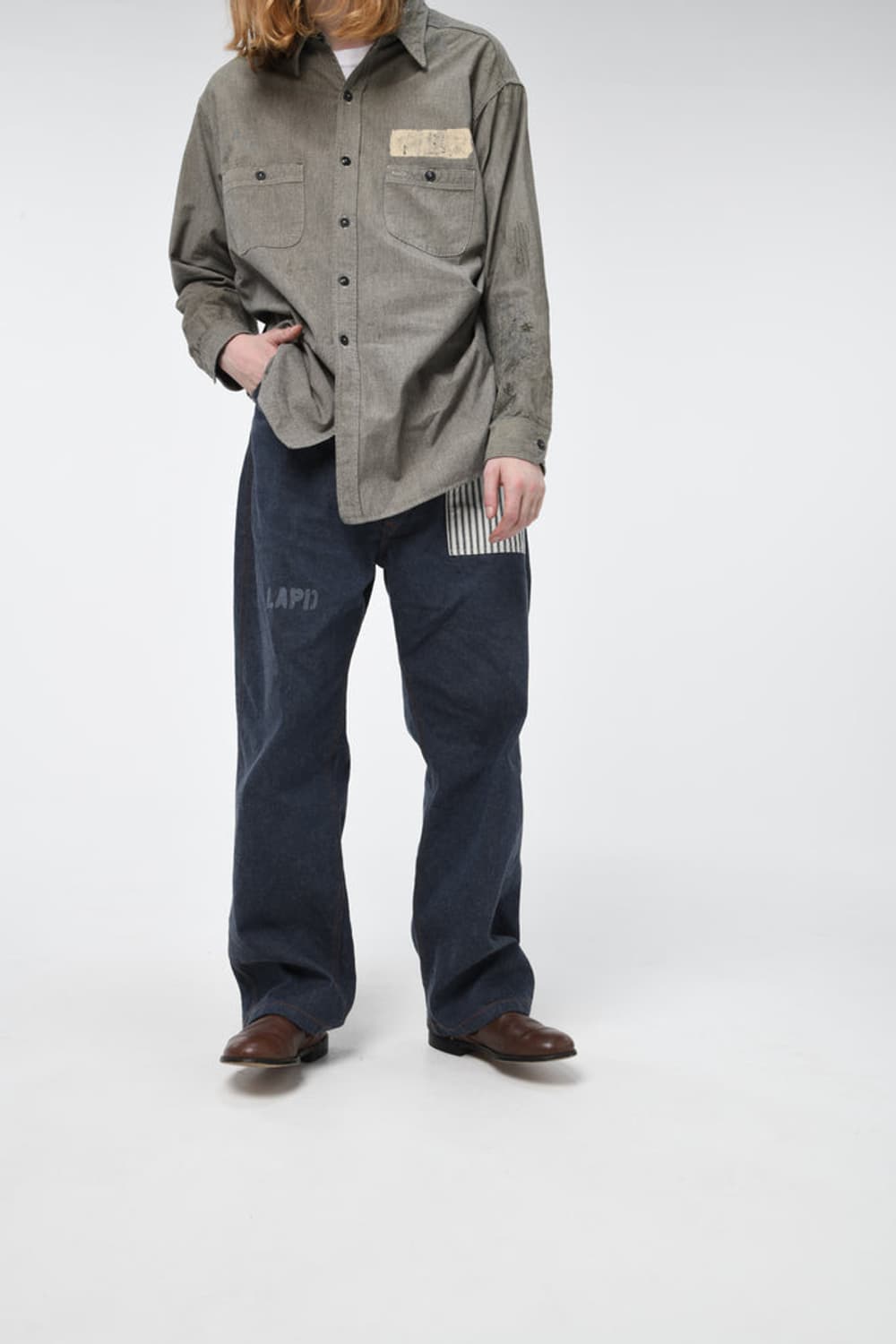 L) Bowwow 바우와우 LAPD 프리즈너 데님 상품이미지5