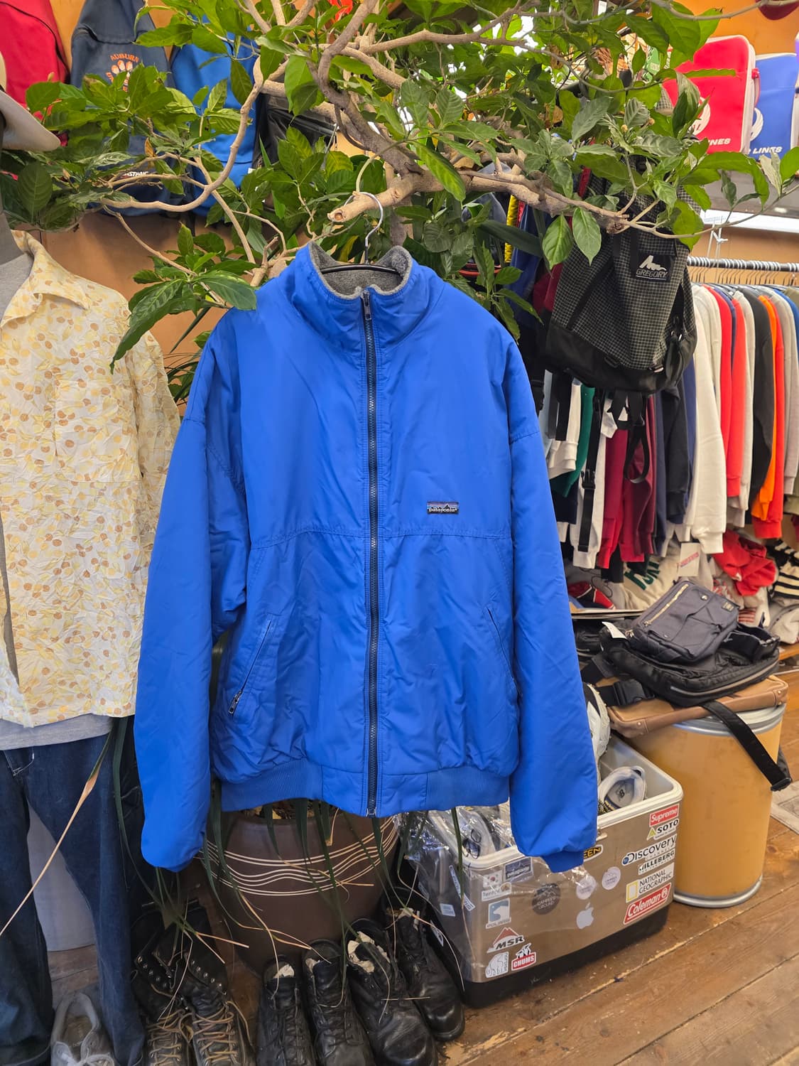 Z-502 파타고니아 신칠라 쉘드 봄버 자켓 상품이미지1