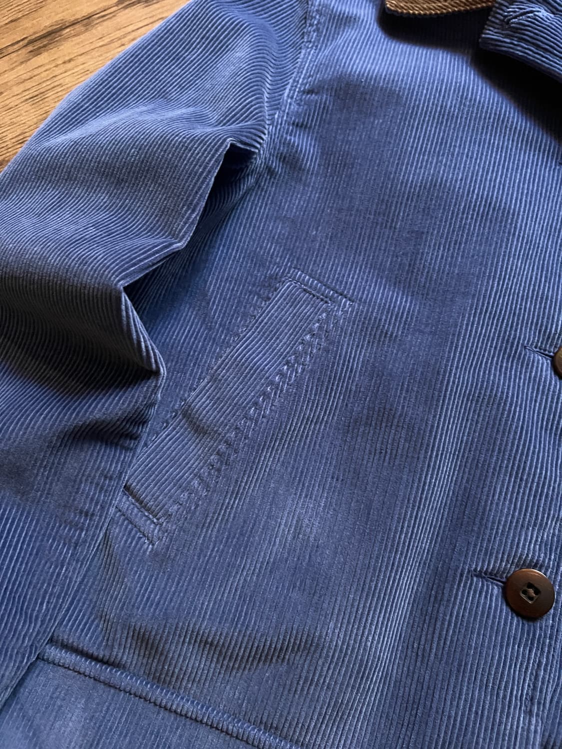 [L]L.L.Bean USA 엘엘빈 파스텔블루 코듀로이 헌팅자켓 상품이미지3