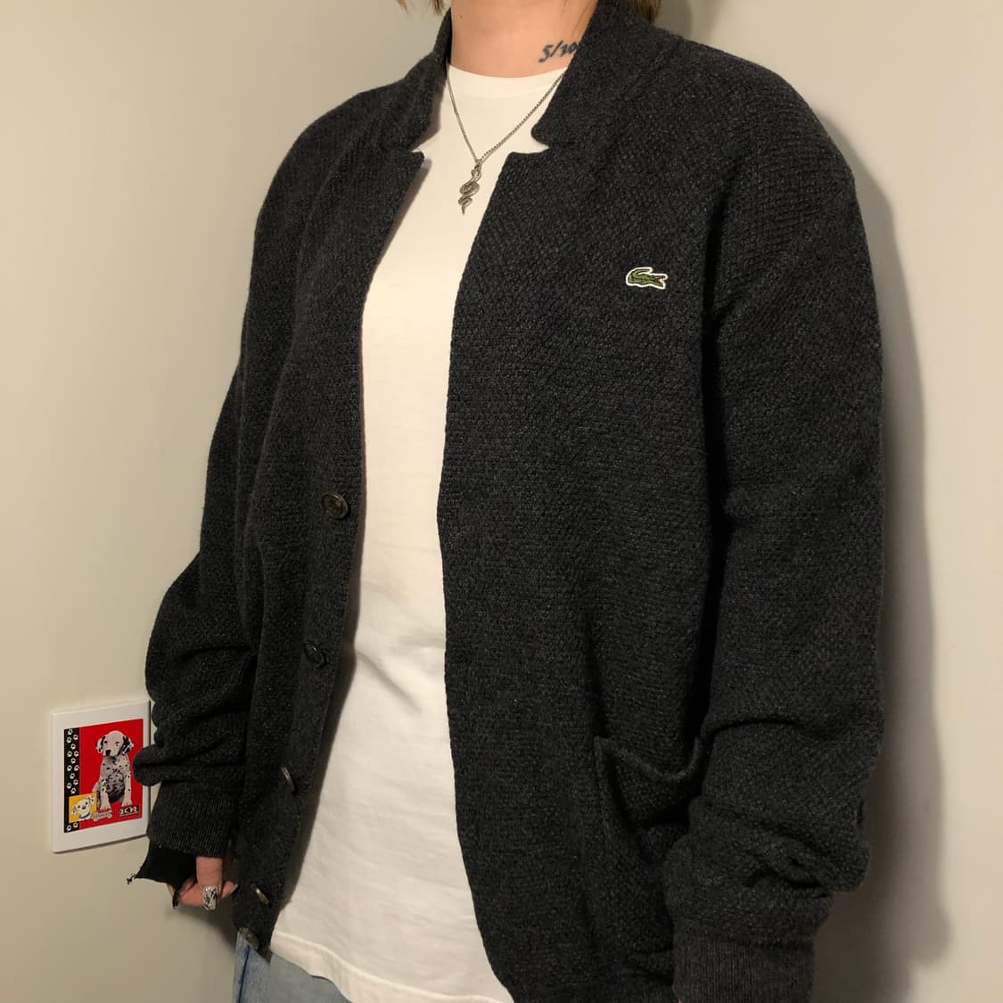 라코스테 보카시 가디건  상품이미지3