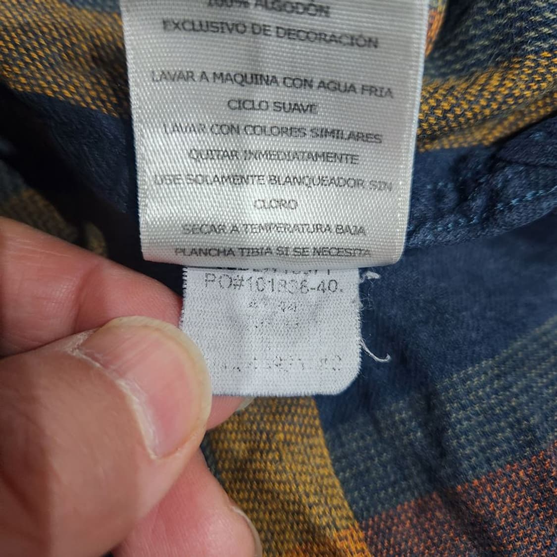 [남L]리바이스 코튼 체크 셔츠[Y61-290] 상품이미지10