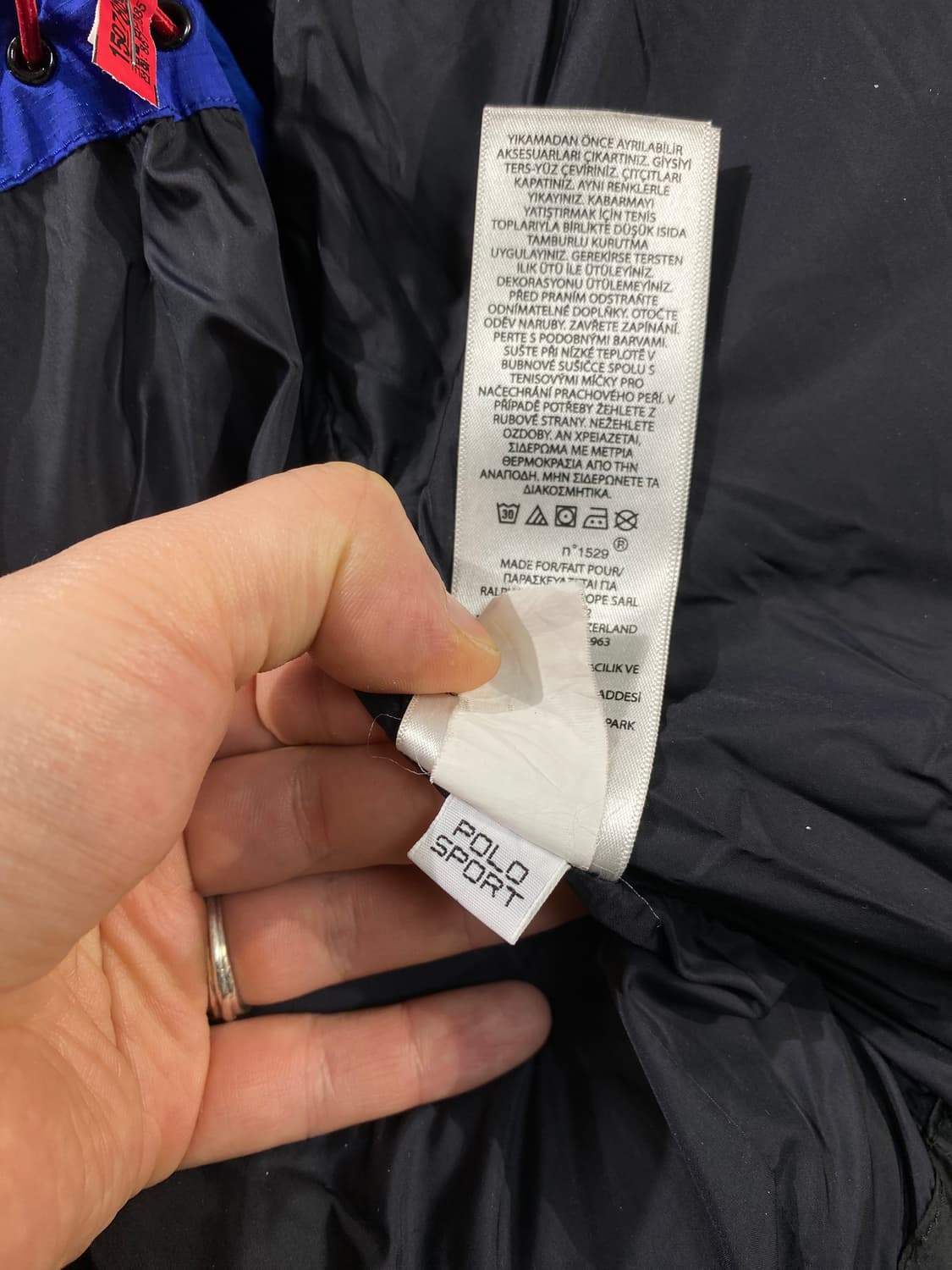 [M] Polo Sport 폴로 스포츠 랄프로렌 투웨이 덕다운 패딩 상품이미지8