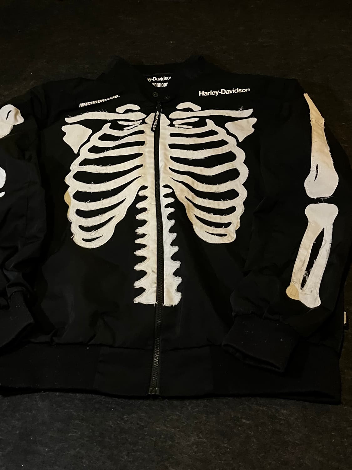 네이버후드 할리데이비슨 자켓 L 상품이미지3