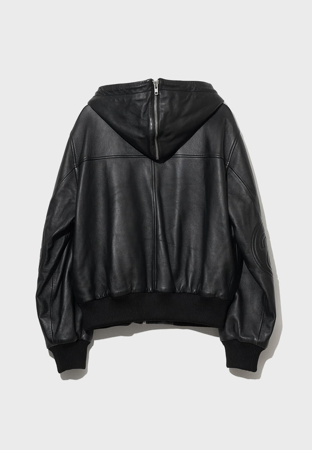 STUSSY leather jacket 상품이미지2