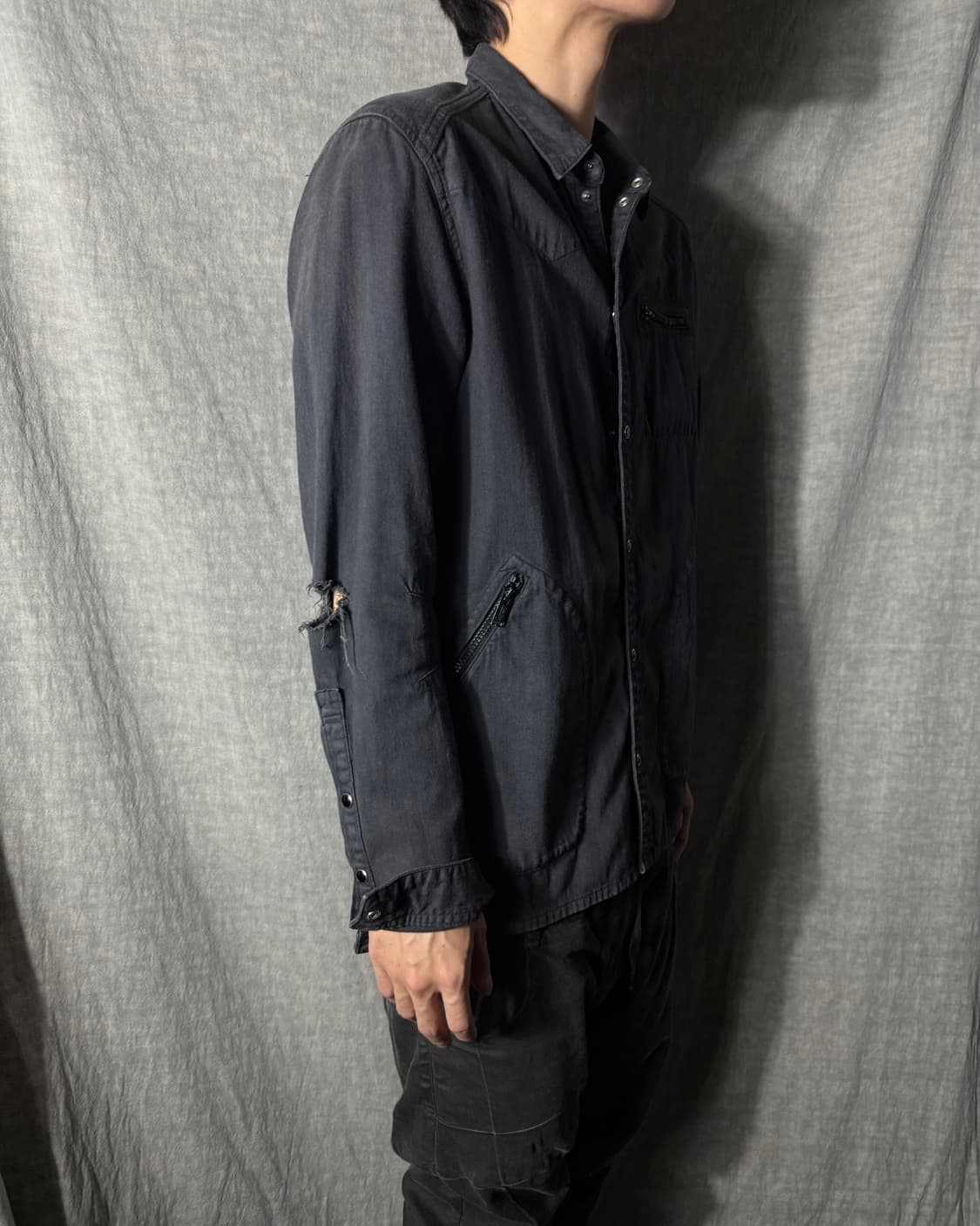 UNDERCOVER 15SS Distressed Washed Jacket 상품이미지1