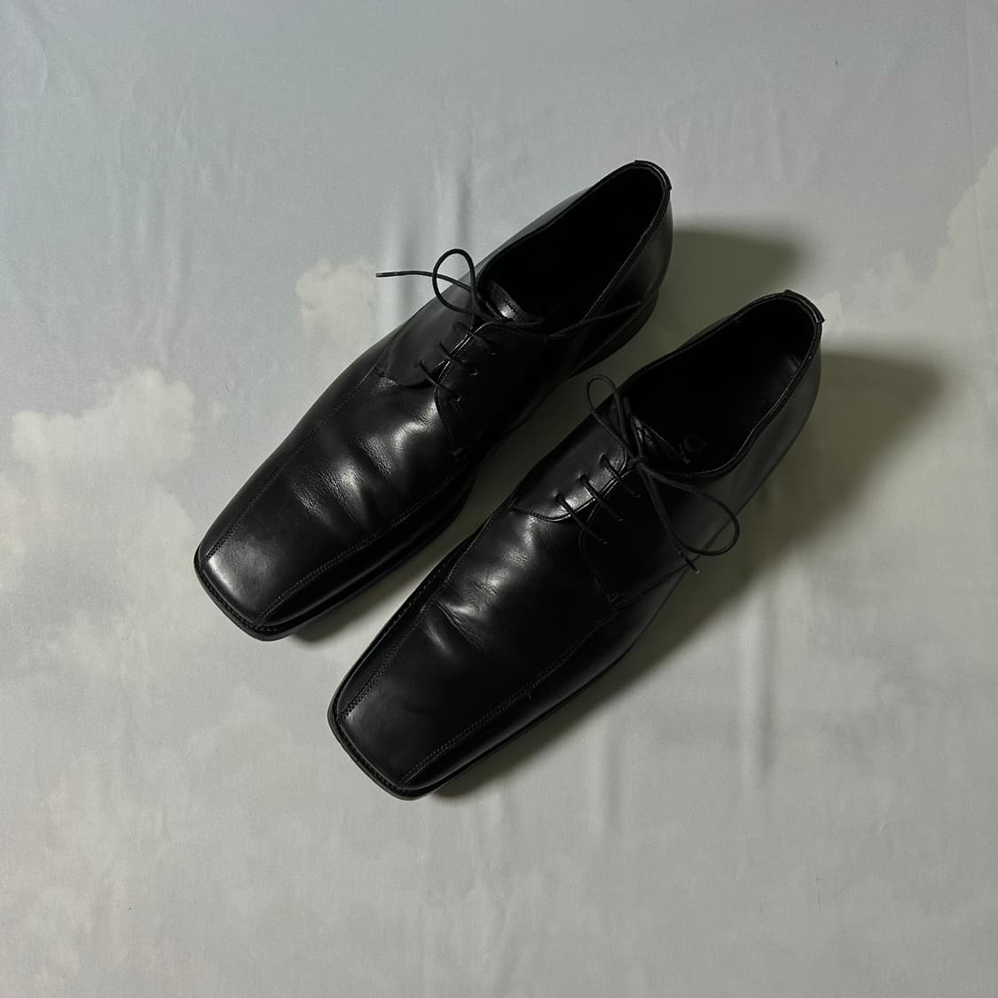 Prada semi square toe derby shoes 상품이미지1