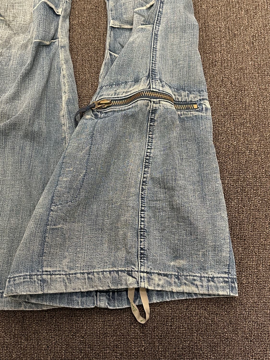 28)55DSL 빈티지 여성 플레어진 상품이미지3