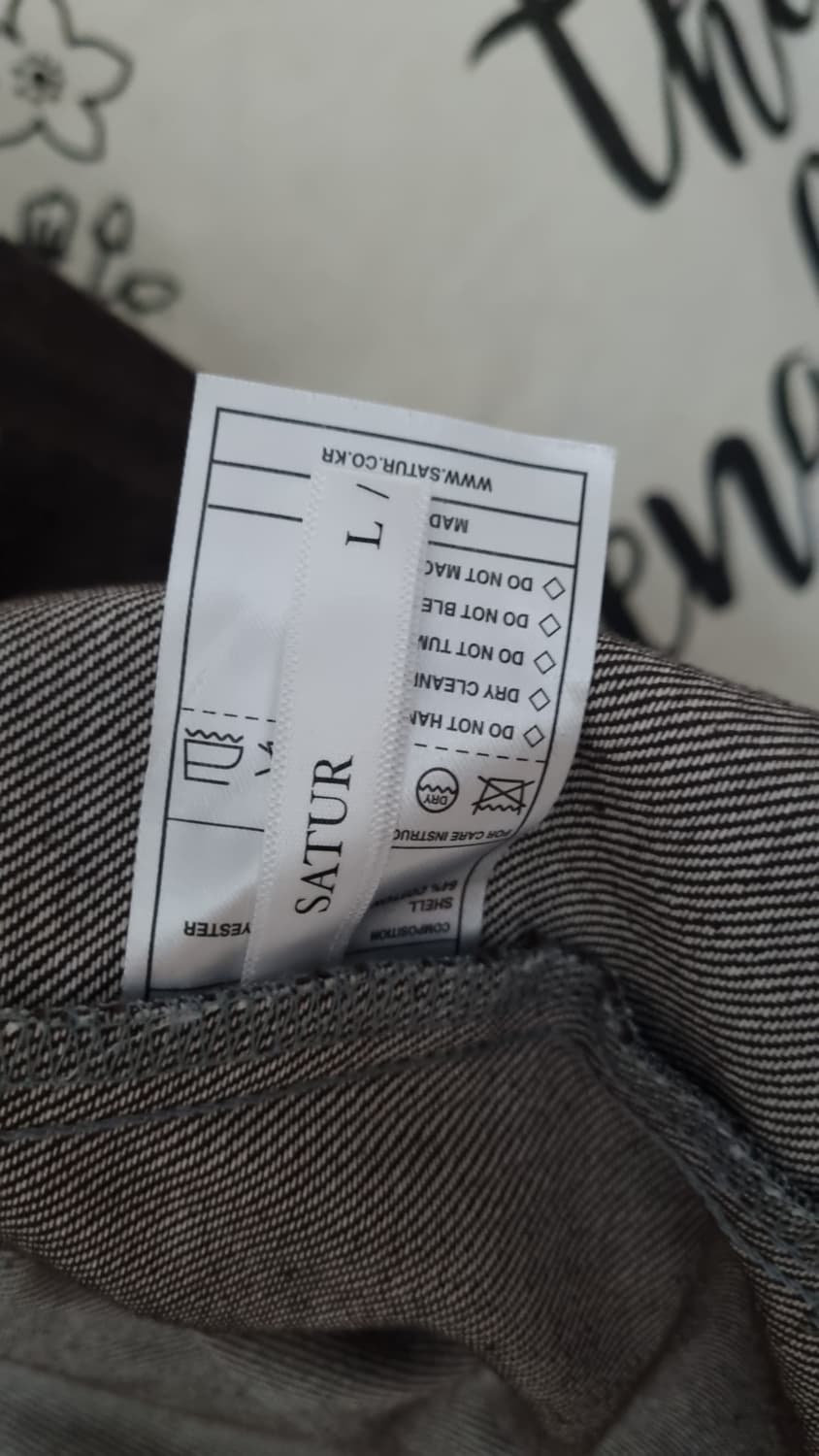 SATUR  카이엔 데님 집업 트러커 자켓L 상품이미지10