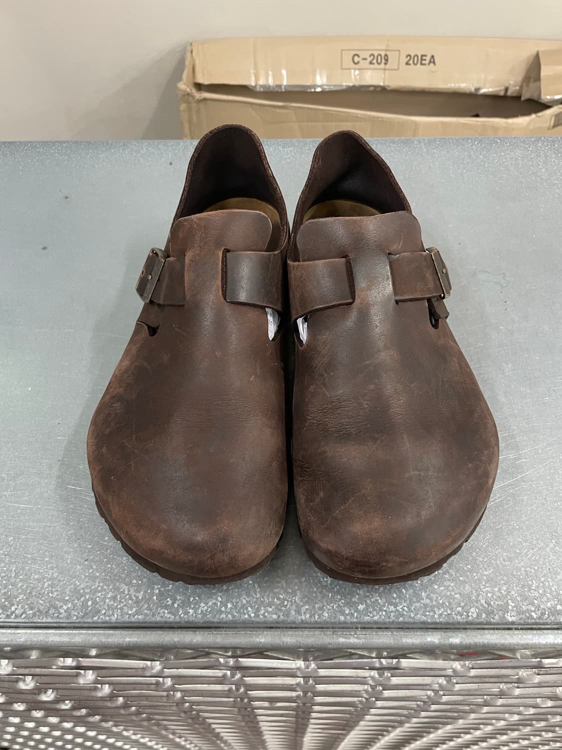 버켄스탁 런던 레더 하바나 로퍼 260 상품이미지5