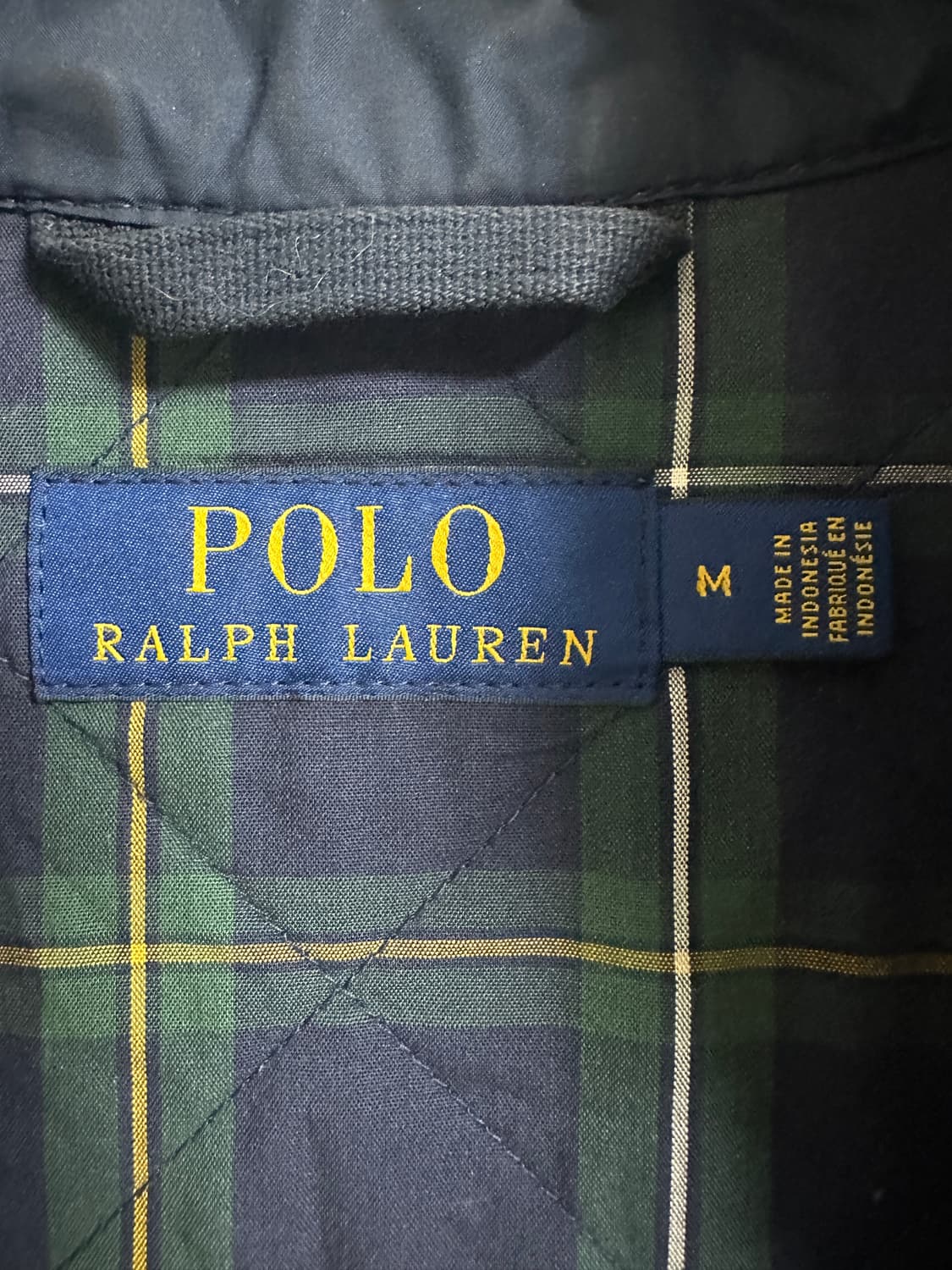 폴로 랄프로렌 네이비 퀼팅 자켓 상품이미지3