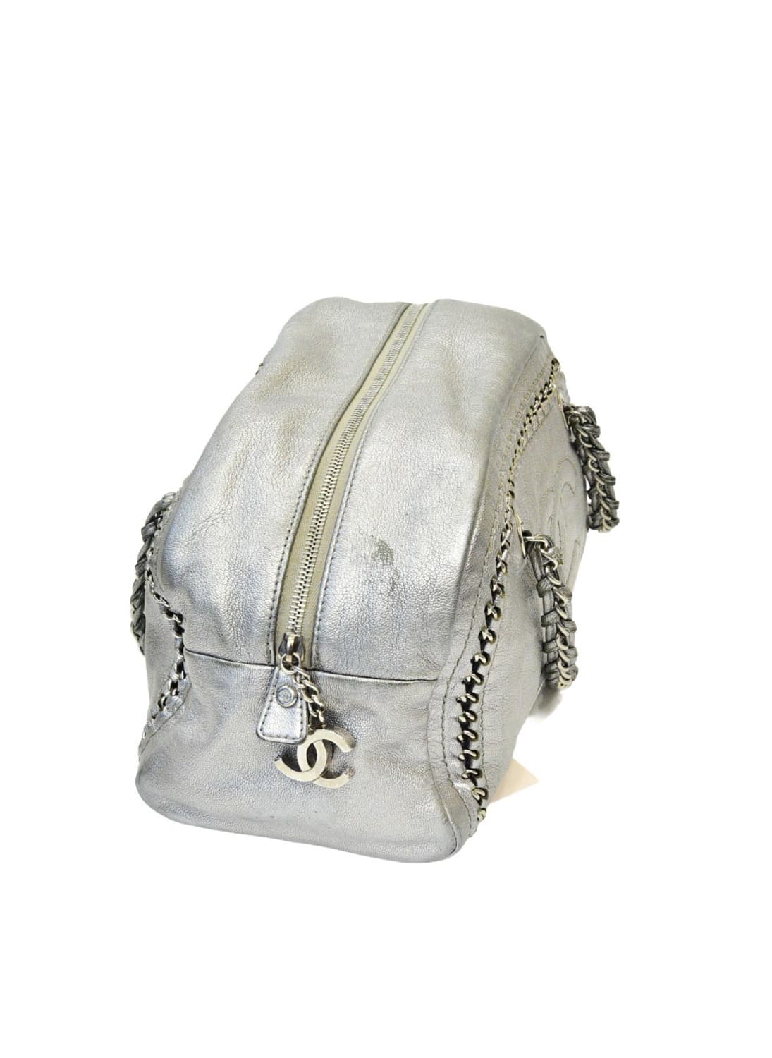 샤넬 실버 럭스 바이 볼링백 (정품) 상품이미지4