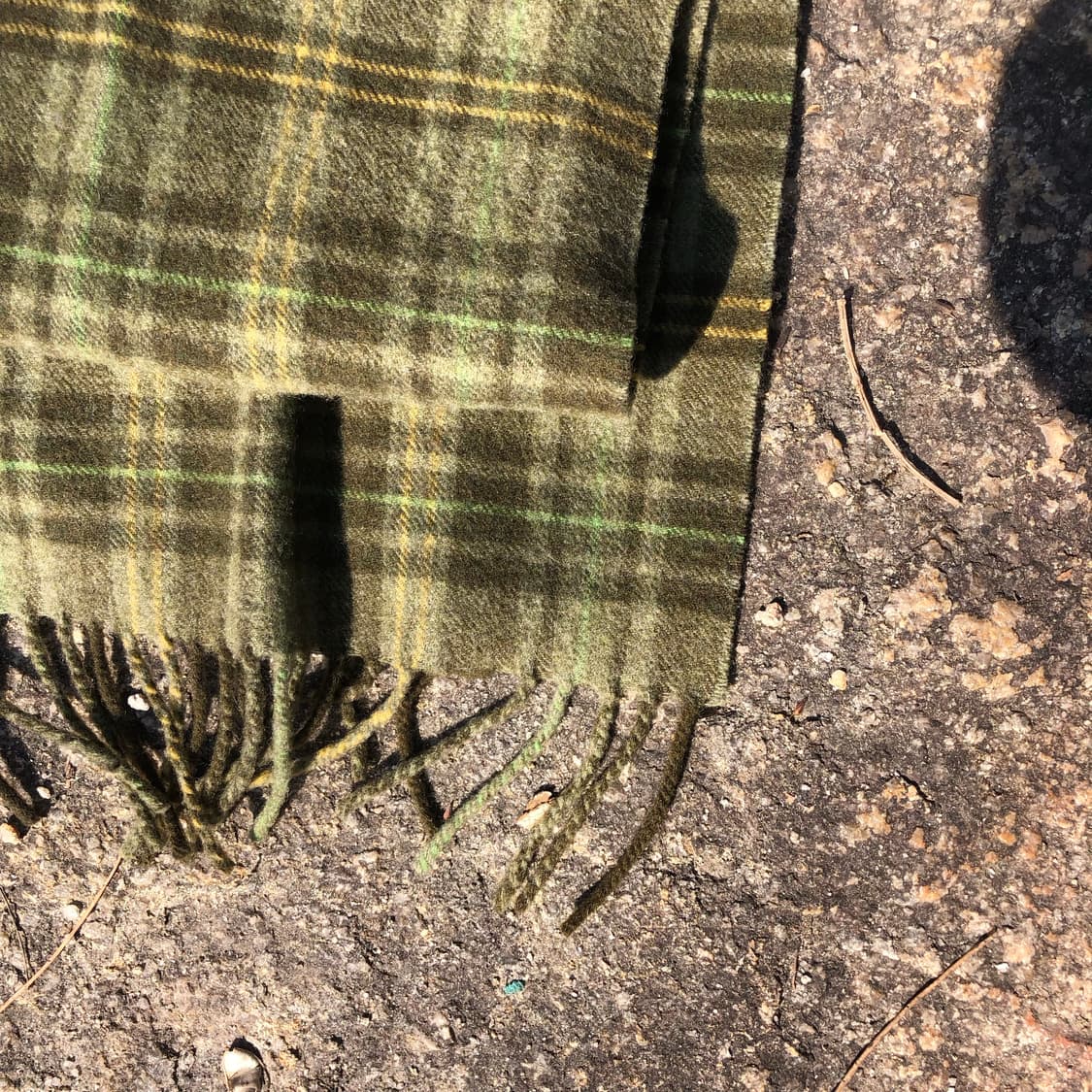 Vintage 💿 Raining khaki check 상품이미지2