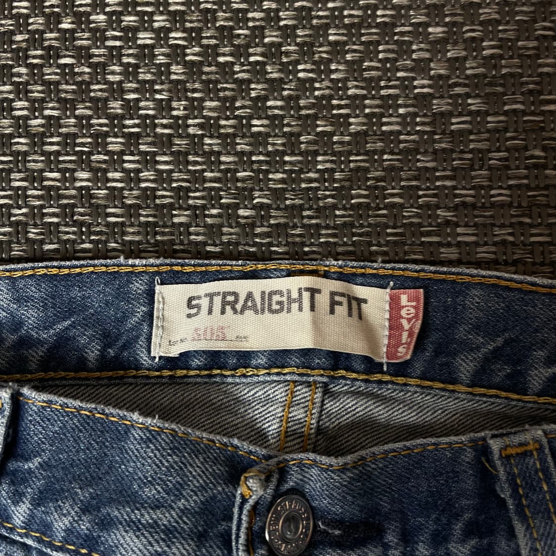 (34) 리바이스 505 34X34 데님 팬츠 스트레이트핏 상품이미지3