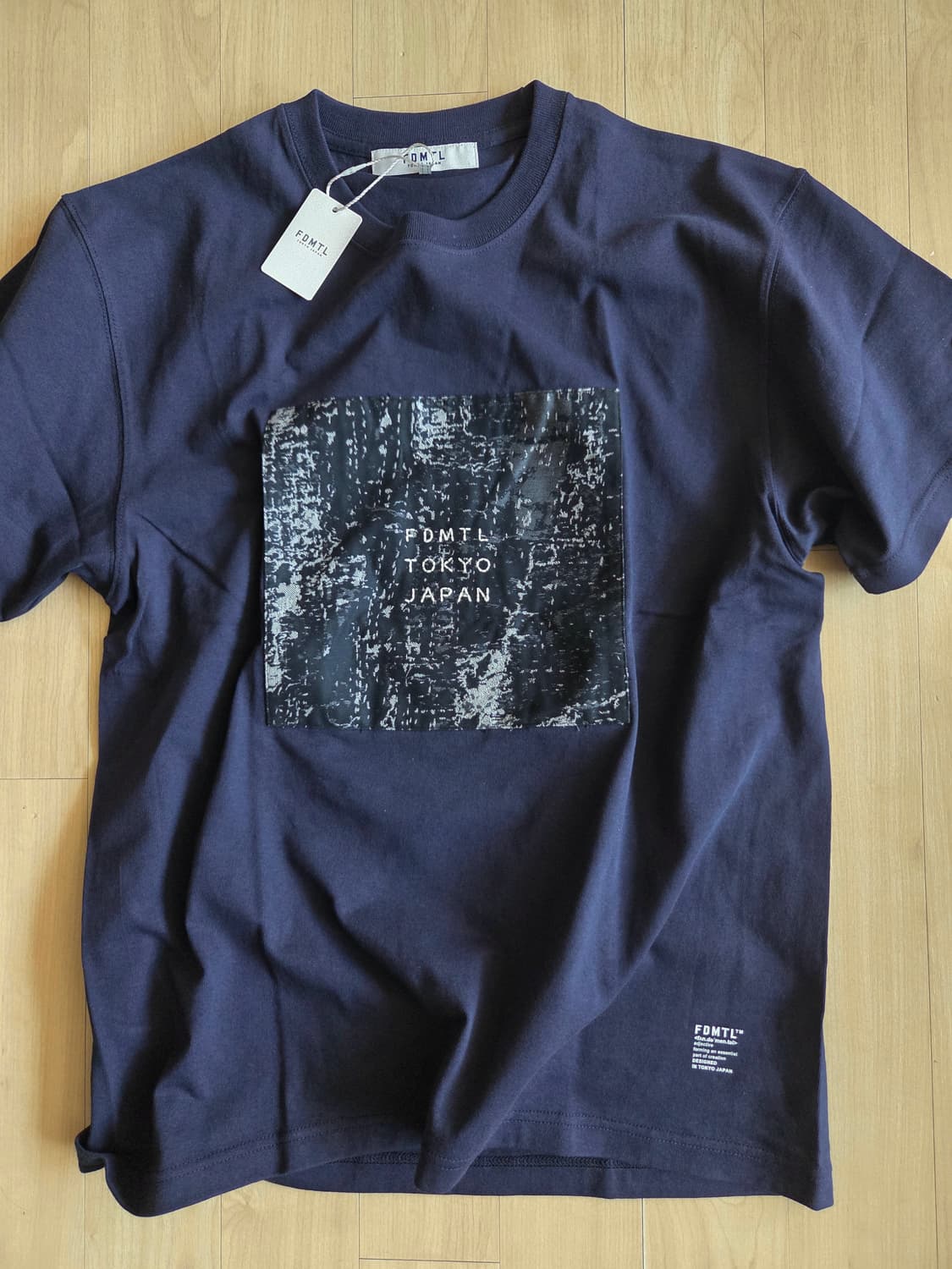 FDMTL 펀드멘탈 스퀘어 자카드 티 105 새상품 상품이미지1