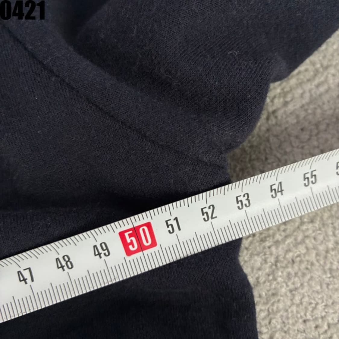 라코스테 네이비 맨투맨 티셔츠 m 상품이미지3