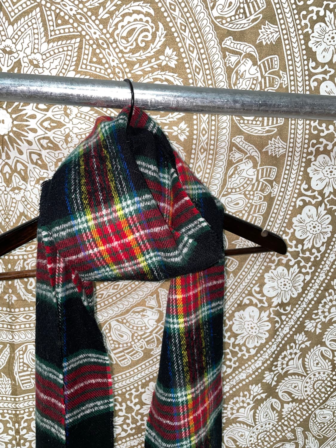 빈티지 체크 머플러  상품이미지2