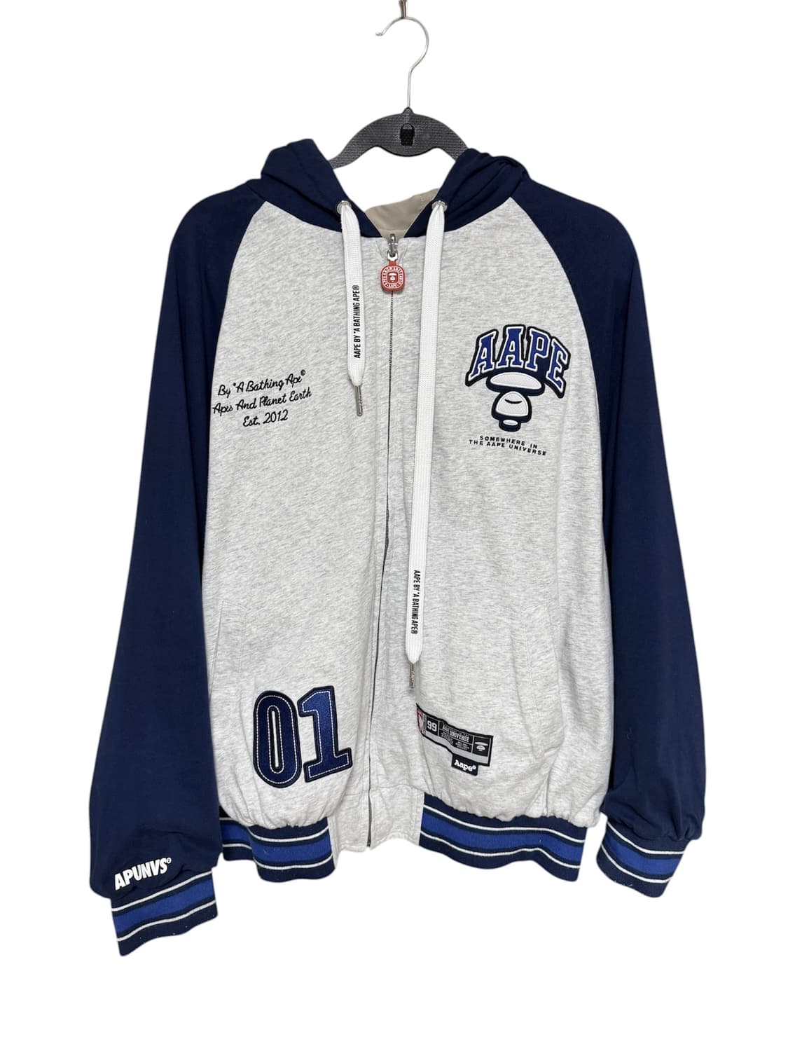 (급처)AAPE 에이프 리버서블 후드 점퍼 베이프 상품이미지7