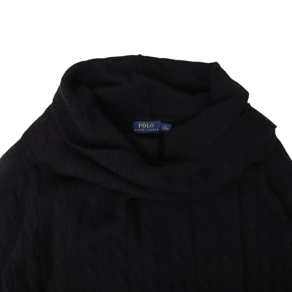 폴로 랄프로렌 레더스트랩 울 캐시미어 케이블 니트 가디건 상품이미지2