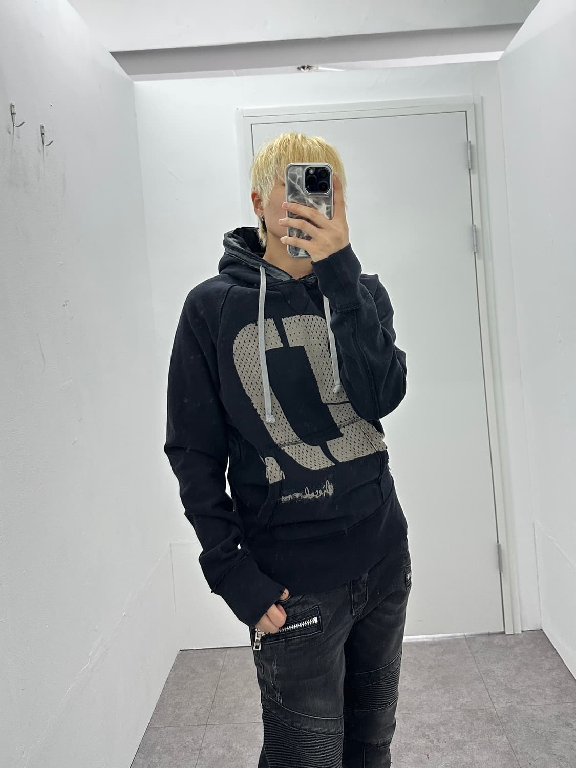 Diesel destroyed  hoodie 상품이미지1
