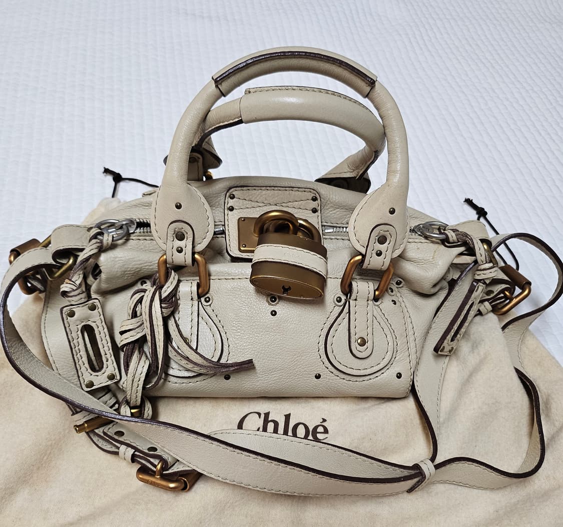 끌로에Chloe패딩턴 백 아이보리 스몰 상품이미지1