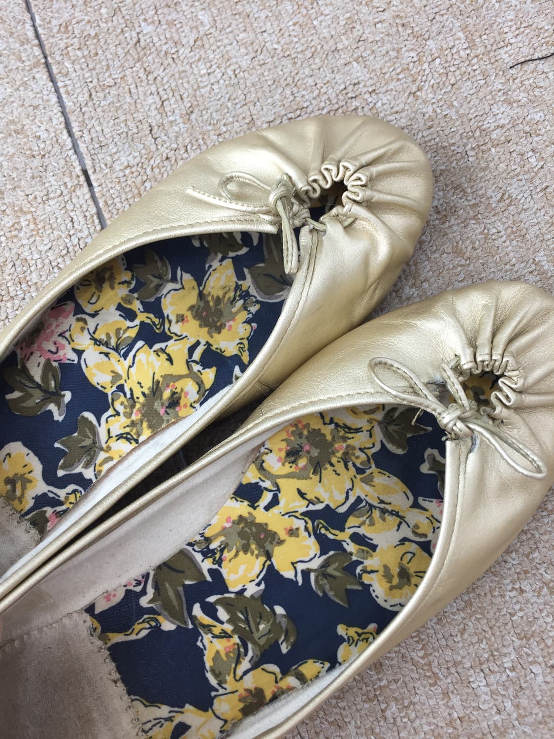 DIESEL 디젤 플라워 플랫슈즈 상품이미지4