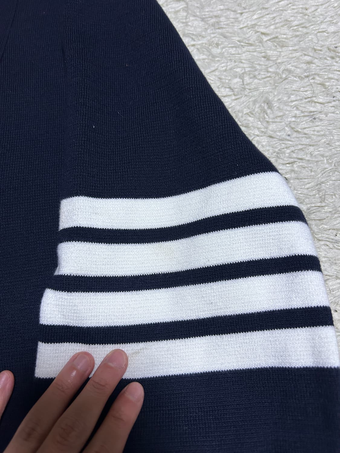 [3size] 톰브라운 밀라노스티치 금장 가디건 상품이미지3