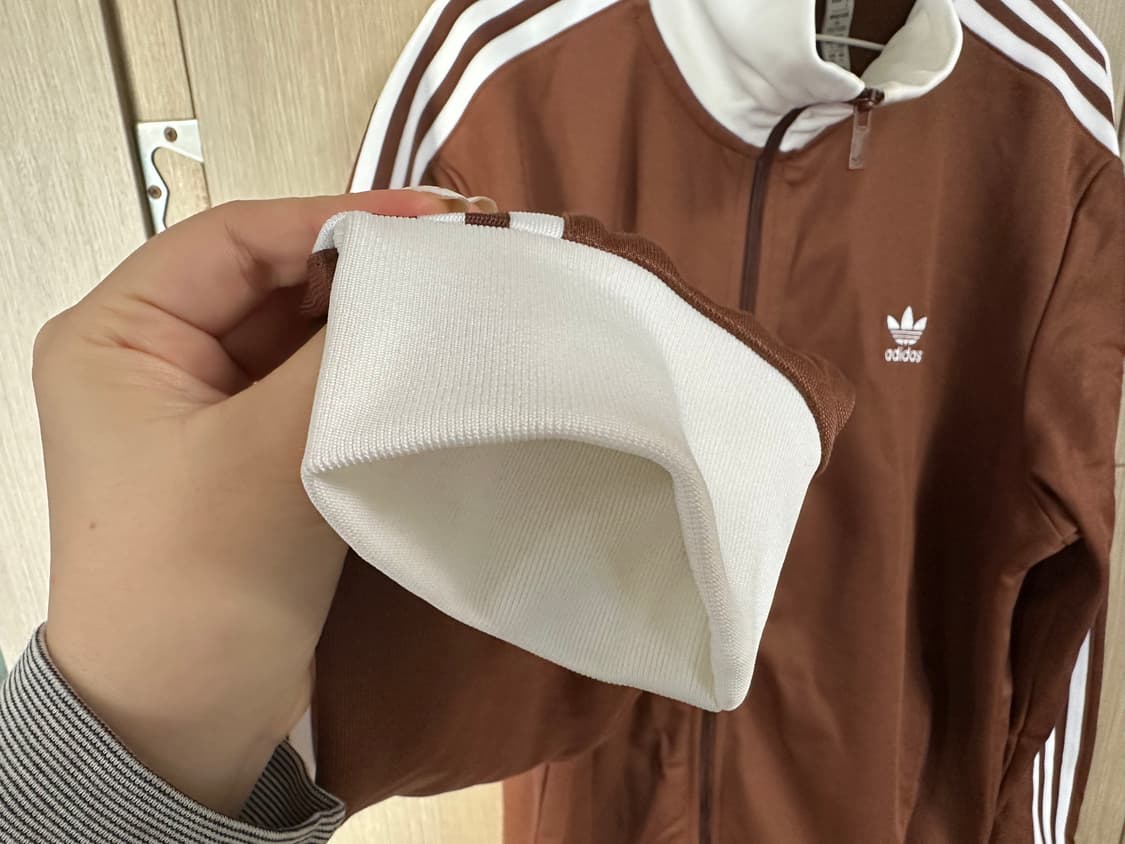 아디다스 베켄바우어 트랙탑/브라운 화이트 트랙자켓 /져지 상품이미지2